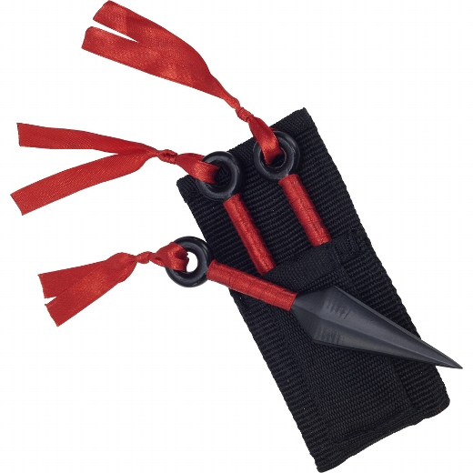 foto Sada vrhac�ch no�� Kunai 3 ks.